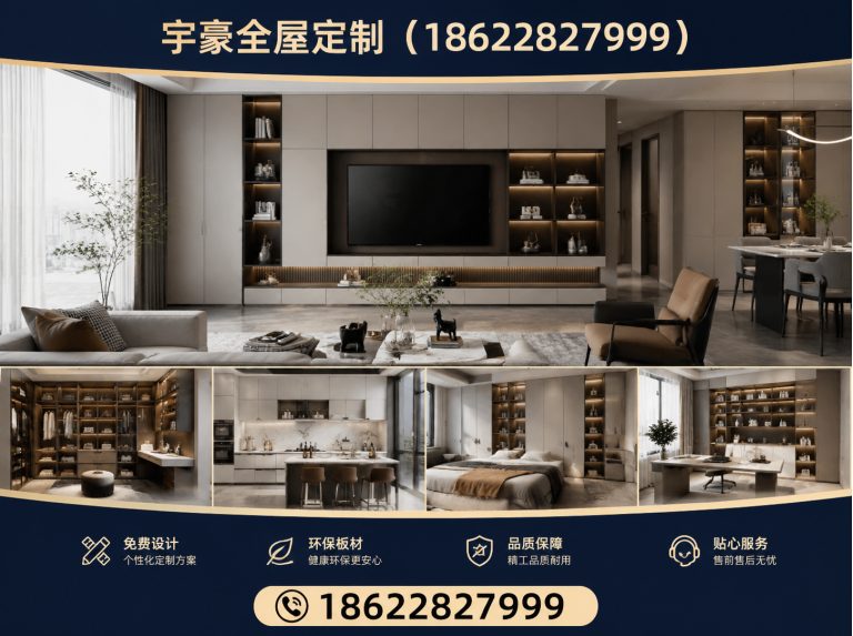 北辰区宇豪全屋定制展示图